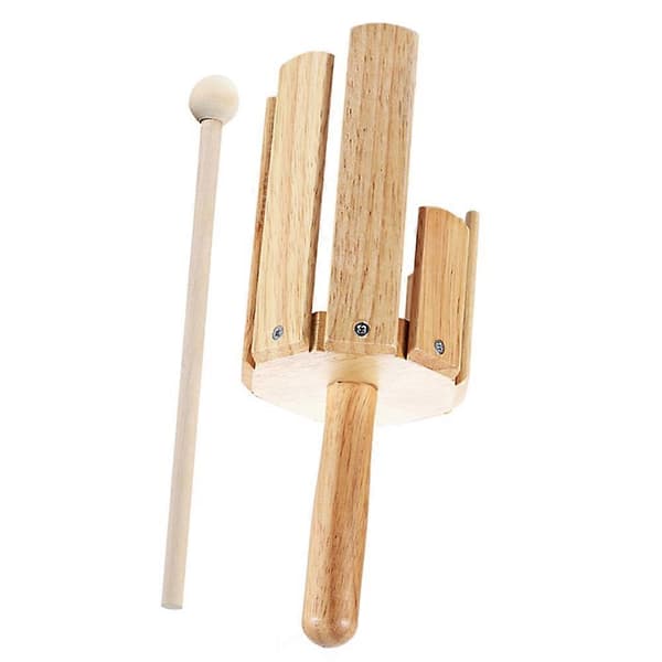Træpercussioninstrument Håndholdt lydeffektinstrument med kølle til Olff Percussioninstrument