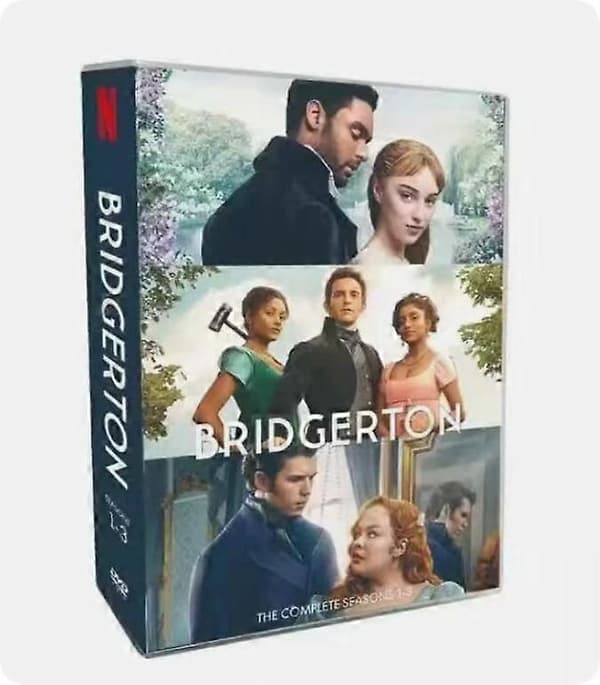 Bridgerton Kausi 1-3 DVD TV-sarja 9-Levyn Uusi Boksi