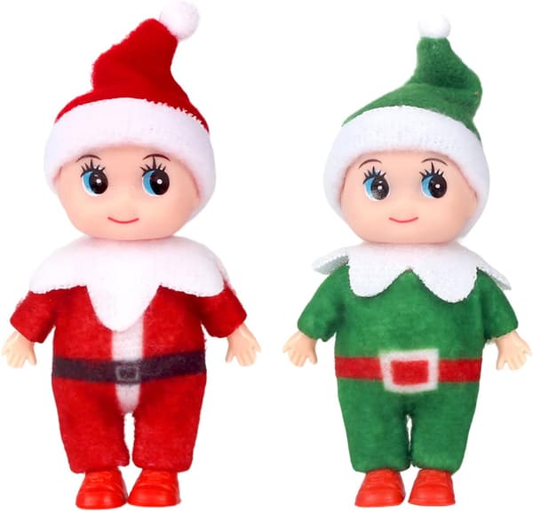 Delar Jul Tomtedockor för Pojkar och Flickor, Jultillbehör