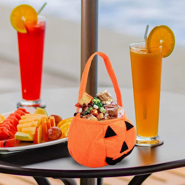 Slitstarka pumpapåsar för barn Halloween Godispåse Halloween Ca