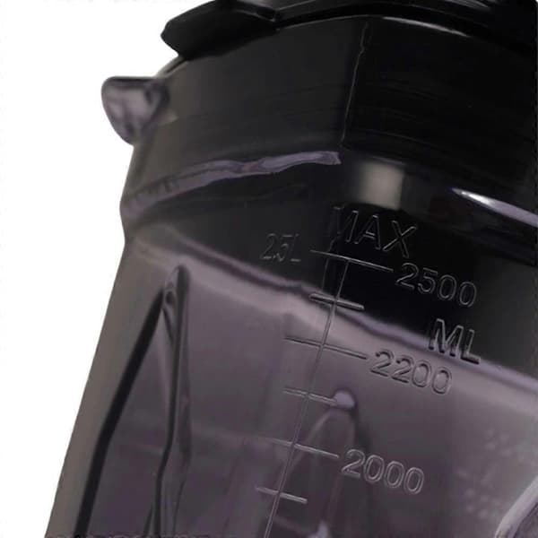 Universal 2,5L Blenderbeholder Foodprocessor Blenderbeholder Kop med Knivlåg til Blenderkop Beholderdele[ls]