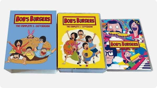 Bob's Burgers: Koko sarja kaudet 1-14 (DVD) 39-levyinen
