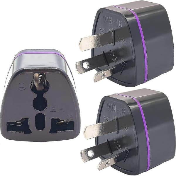 3-pack Australien Nya Zeeland Reseadapter - Typ I-kontakt