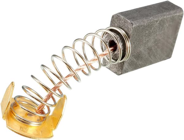 2 stk. karbonbørster, 16x13x6mm, for elektrisk motor, drill, sirkelsag, kappemaskin, reservedel