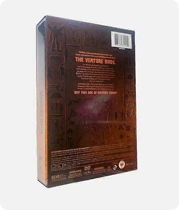 The Venture Bros: Sæson 1-7 Komplet Serie 14-Disc DVD Engelsk Version