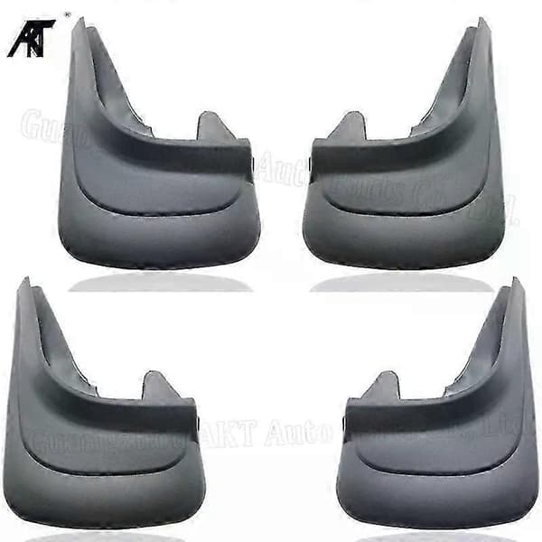 Sort for og bag 4 stk. stænklapper for og bag Stænklapper Kompatibel med Mazda 626 1992-1997