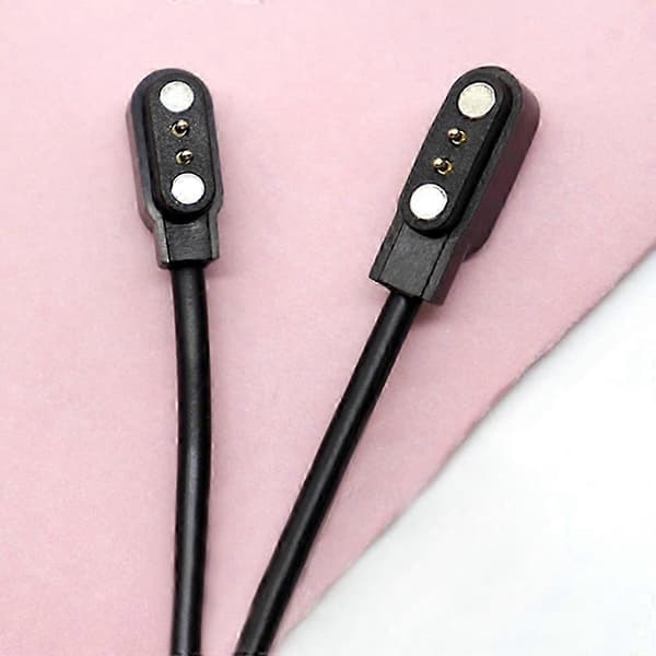 Magnetisk opladerkabel til smartwatches IP68-kompatibel USB 2-bens oplader 1 pieces