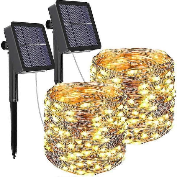 Aurinkokennovalot ulkokäyttöön, 2 kpl, puutarhan koristeluun