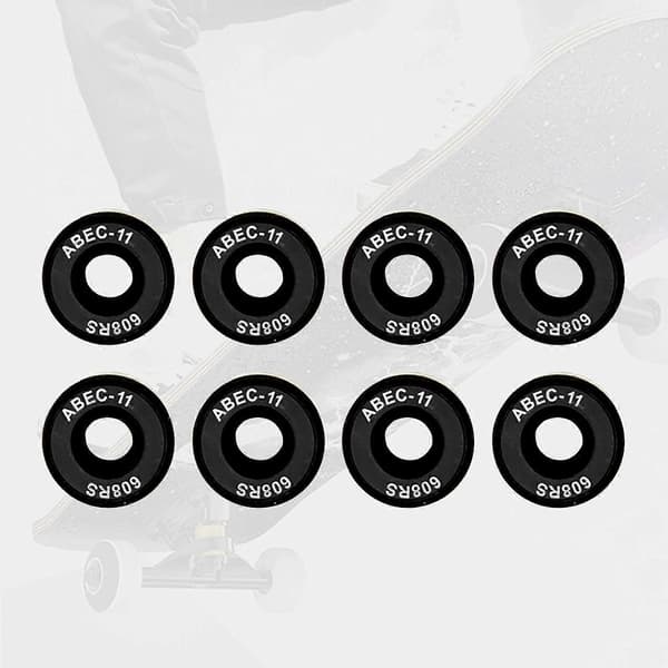 608RS ABEC-11 Rullalaudan Longboard Laakerit Musta—ls