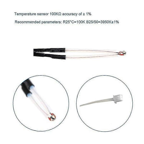 24v 40w patronvarmer termistor Ntc 100k 3950 ledning 1m til 3 Pro 3d printertilbehør—ls
