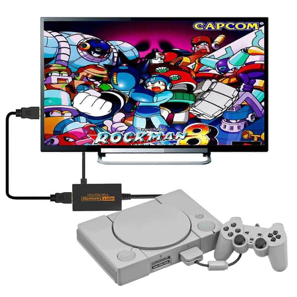Konverteradapterkonsol til PS2 til HDMI-kompatibelt High Definition Link-kabel—ls