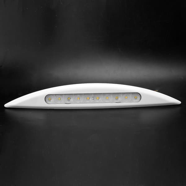 12V 5W Bil LED Vanntett Utendørs Veranda Markiselampe Gult Lys Hvit