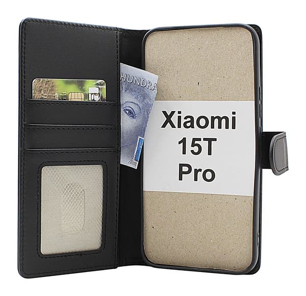Skimblocker Xiaomi 15T Pro Lommeboketui Brandy