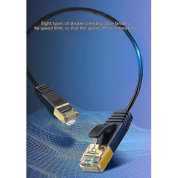 Cat 8 Ethernet-kabel Lan Netværk Cat8 Rj45 Hastighed Netværkskabel 40gbps 32awg Til Router Modem (2m)—ls