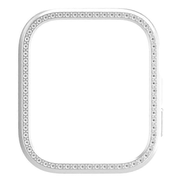xDfind Diamond Hollow PC Watch Protective Cover Silver For Huawei Watch Fit 4 Pro