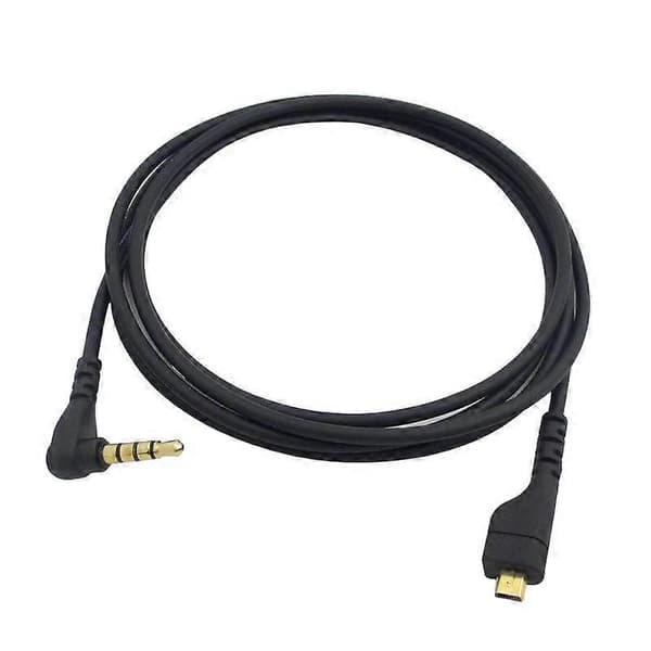 För SteelSeries Ice Cold Arctis 3 / 5 / 7 / Pro USB Mini Pin TPE Headsetkabel ZS0171 Black