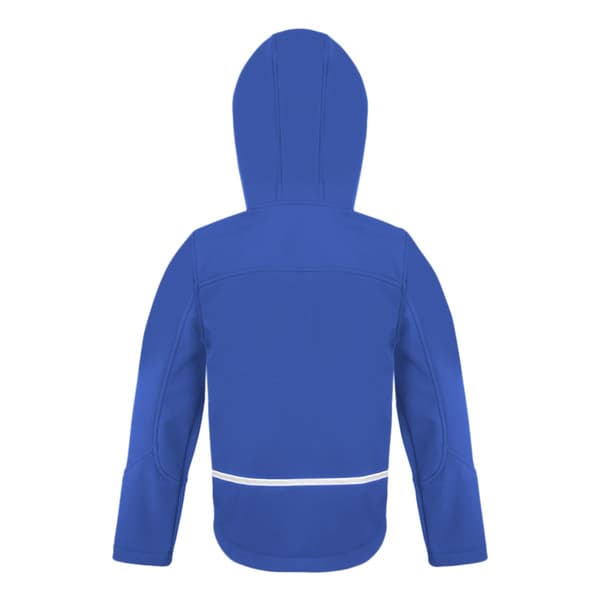 Result Core Barn Unisex Junior Softshelljakke med hette 13/14 Royal/Marineblå Royal/Navy 13/14