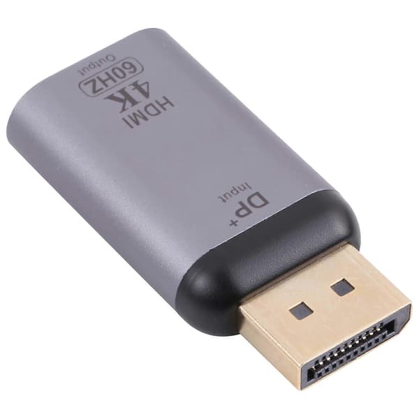 4K 60Hz HDMI hun til Display Port han adapter Not Specified