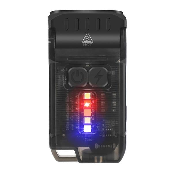 V15 LED Pieni Tehokas Taskulamppu, 10 Tilaa Taskulamppu (musta) black