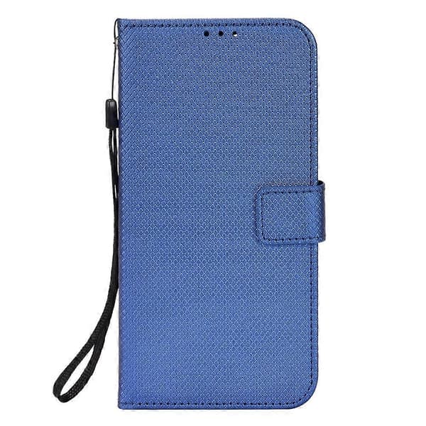 Ulefone Armor X9 Diamond Texture -nahkainen puhelinkotelo Blue