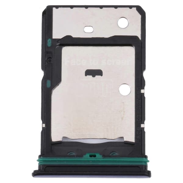 För OnePlus Nord CE 2 5G SIM-kortfack + Micro SD-kortfack Blue