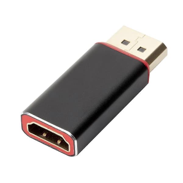 4K x 2K Display Port til HDMI-konverter (sort) Black