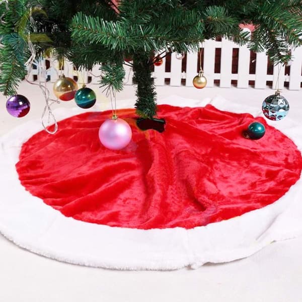 90 cm plysch julgransfot julgransprydnad helg
