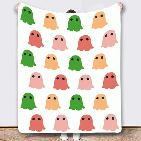 150CM x 200CM Halloweenfilt, perfekt för sofffest - 51