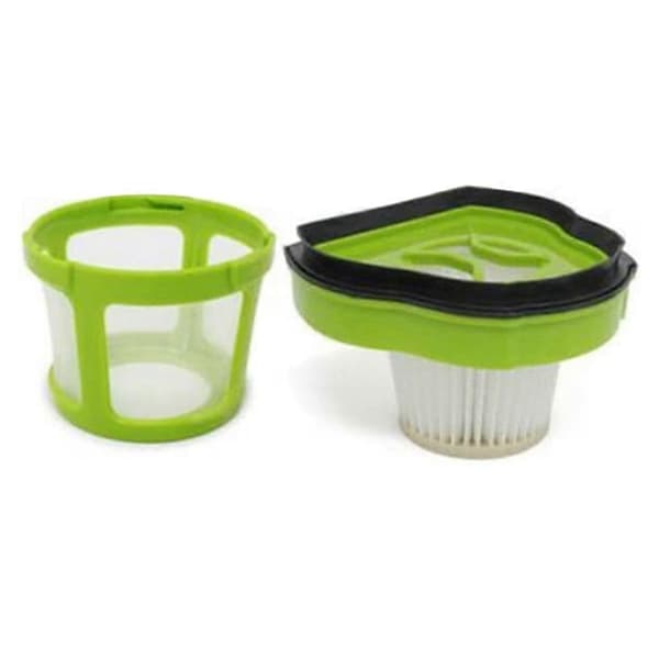 4-pak filter + 4 nettingfilterrammer til Bissell Pet Hair Eraser støvsuger