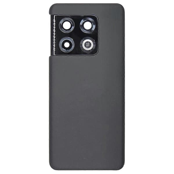 Til OnePlus 10 Pro KOMPATIBELt Batteribagcover Svart