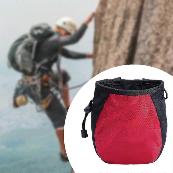 Kalkpose Opbevaringspose Skridsikker Kalkbærerpose—ls red