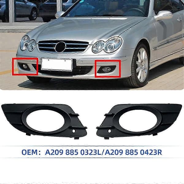 Clk-luokan W209 2005-2009 sumuvalon suojus vasen