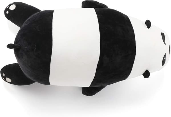 27,5 tommer sød udstoppet panda blødt plysdyr panda pude
