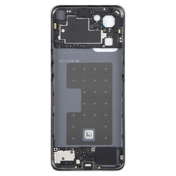 For OPPO Reno7 5G CPH2371 Batteribakdeksel med mellomramme Gold