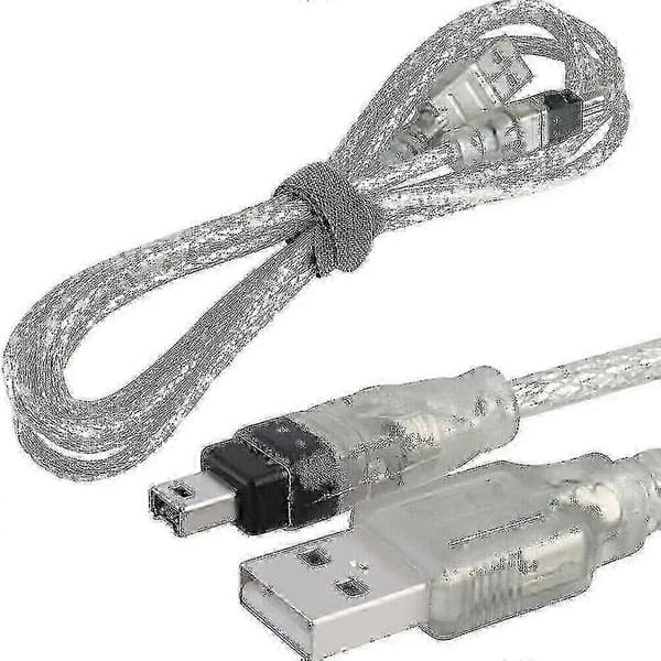 USB til 4-bens FireWire IEEE 1394-kabel til Sony JVC Panasonic Mini DV HDV-videokamera PC-redigeringSZshsy0221[ls]