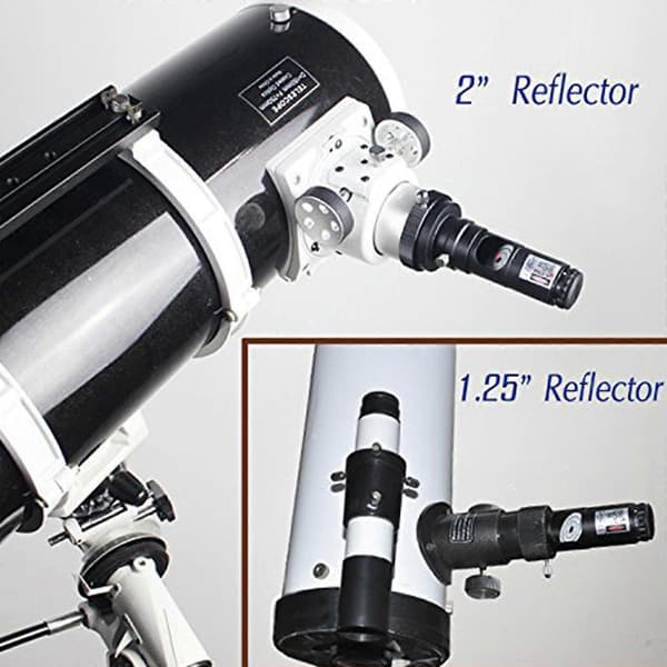 1.25\" Laser Kollimator 7 Lysstyrkeniveauer til Reflektorteleskop med 2\" Adapter—ls