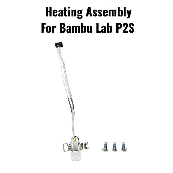 Til Bambu Lab P2S Hotend Varmeenhed Blok Keramisk Zirconia Hot End Monteringssæt til Bambulab P2s 3d Tilbehør[ls]