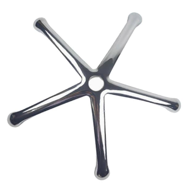 Kontorstolbase Aluminium Legering Stol Bunn Del Erstatning Universal Forsterket Metallben