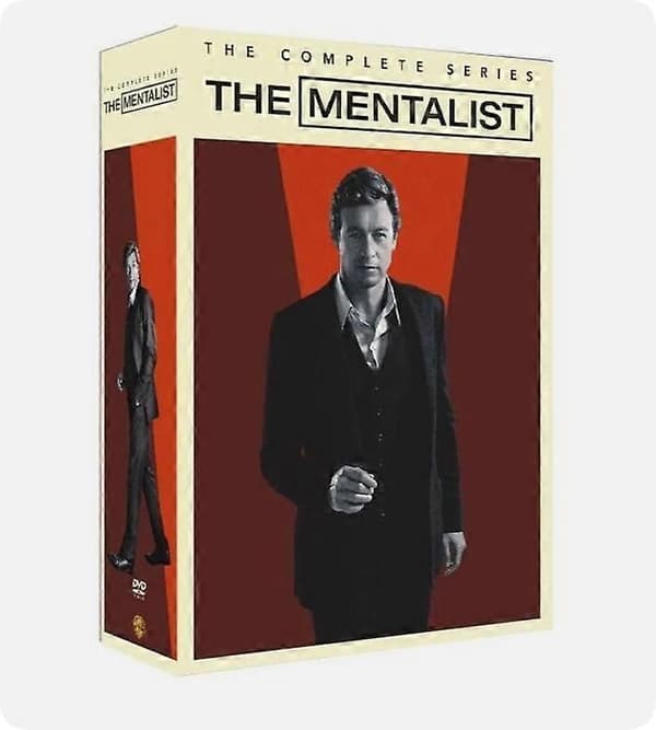 The Mentalist Sæson 1-7 Den Komplette Serie DVD 34 Discs Engelsk Version