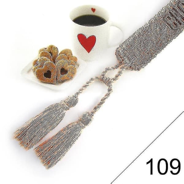 Säädettävä käsinpunottu rannekoru hapsuilla 109