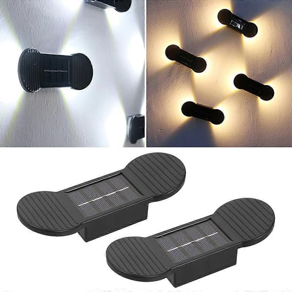 Solar gjerdevegglampe—ls