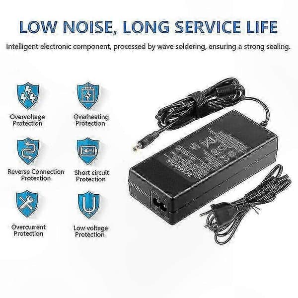 Hurtigoplader 42V 2A & 36V 2A med USB-kabel til elcykler og løbehjul strømadapter