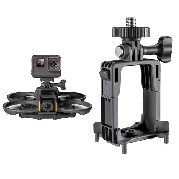 För DJI Avata 2 STARTRC Actionkamerafäste Drönare Expansionsfäste (Svart) Black