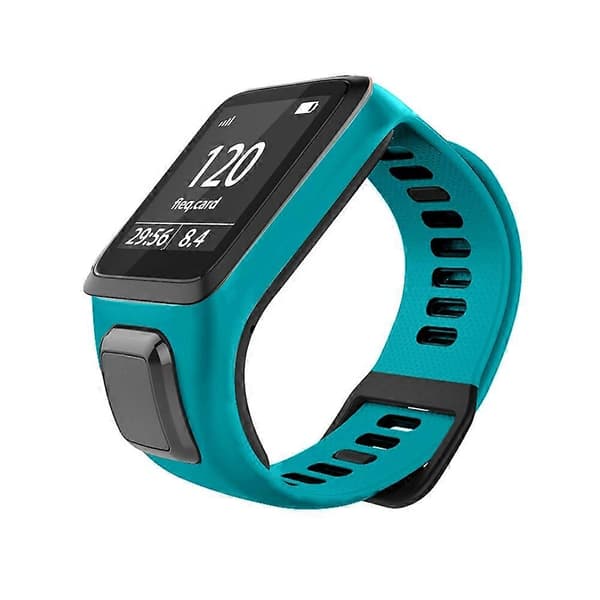 For Tomtom 2 / 3 Universal silikonklokkerem Blue Green