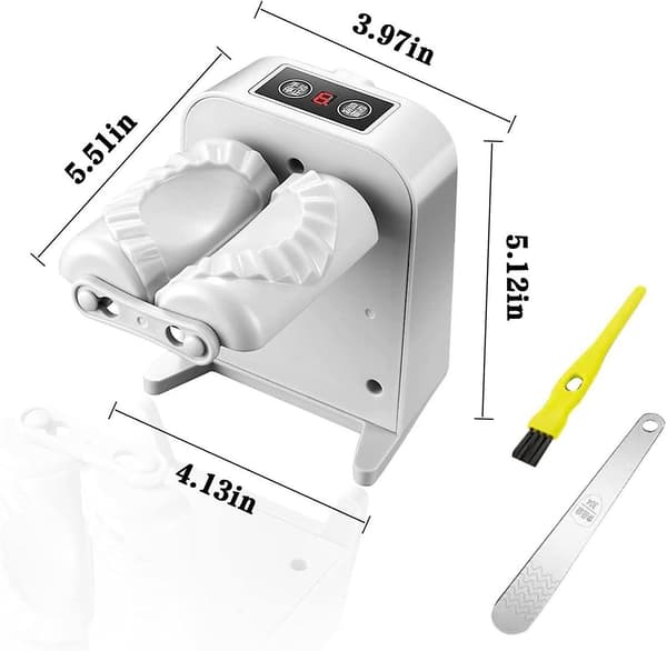 Elektrisk Dumplingmaskin, Automatisk Dumplingmaskin Vit