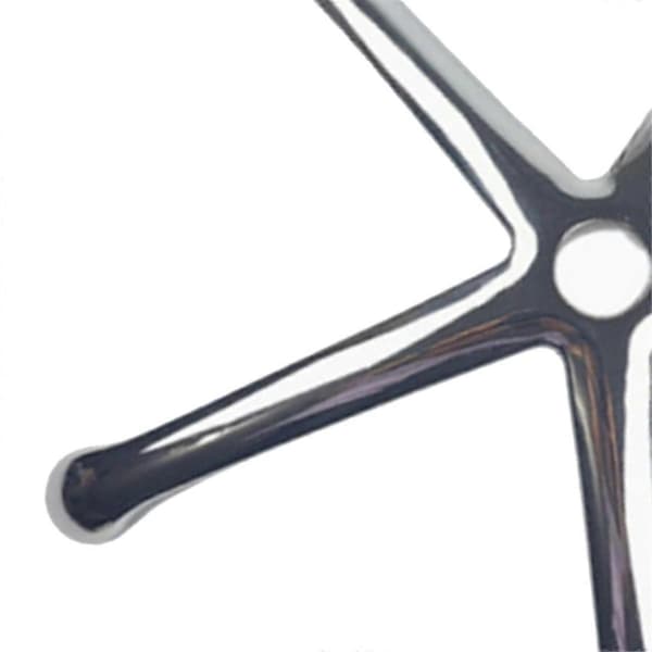 Kontorstolbase Aluminium Legering Stol Bunn Del Erstatning Universal Forsterket Metallben