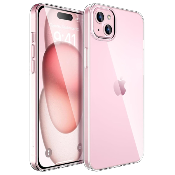 iPhone 15 Plus Läpinäkyvä TPU-kuori 30