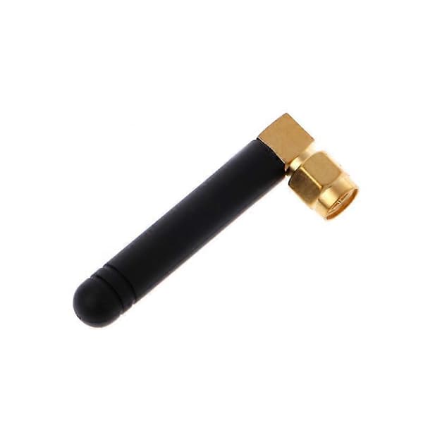 433Mhz Antenne Med Retvinklet SMA Hanstik 2dBi 50mm—ls