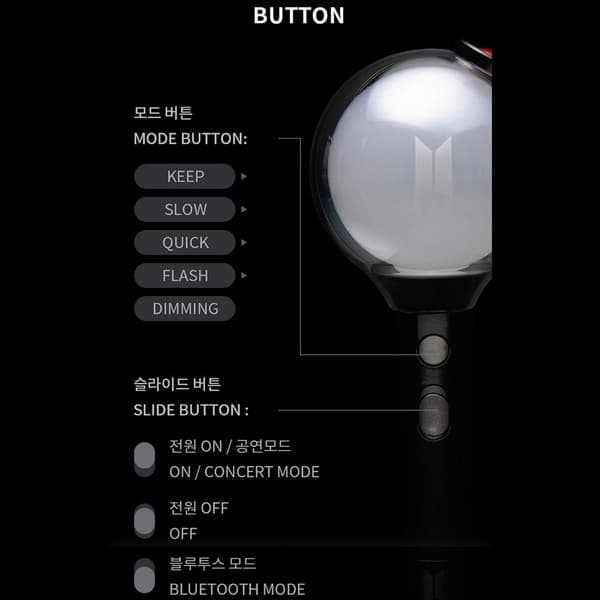 Koncert Special Edition Officiel Light Stick Kort