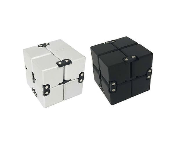 Speed Cube Set, Magic Cube Set med 2x2x2 kub Smidig Pusselkub-svart A[ls]